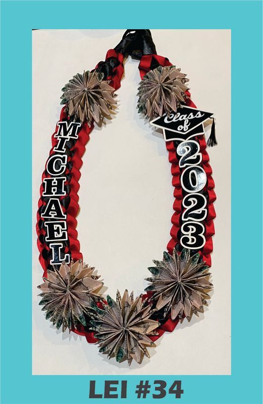 Graduation Lei # 34