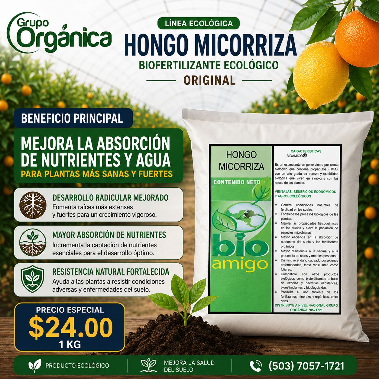 MICORRIZA 1000 gr