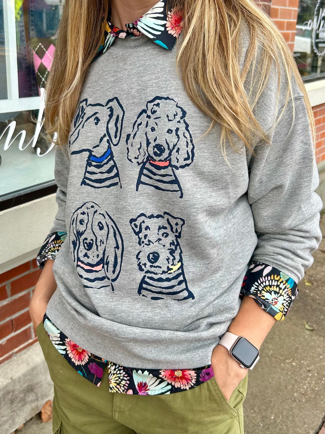 White Stuff Cleo Graphic Sweatshirt