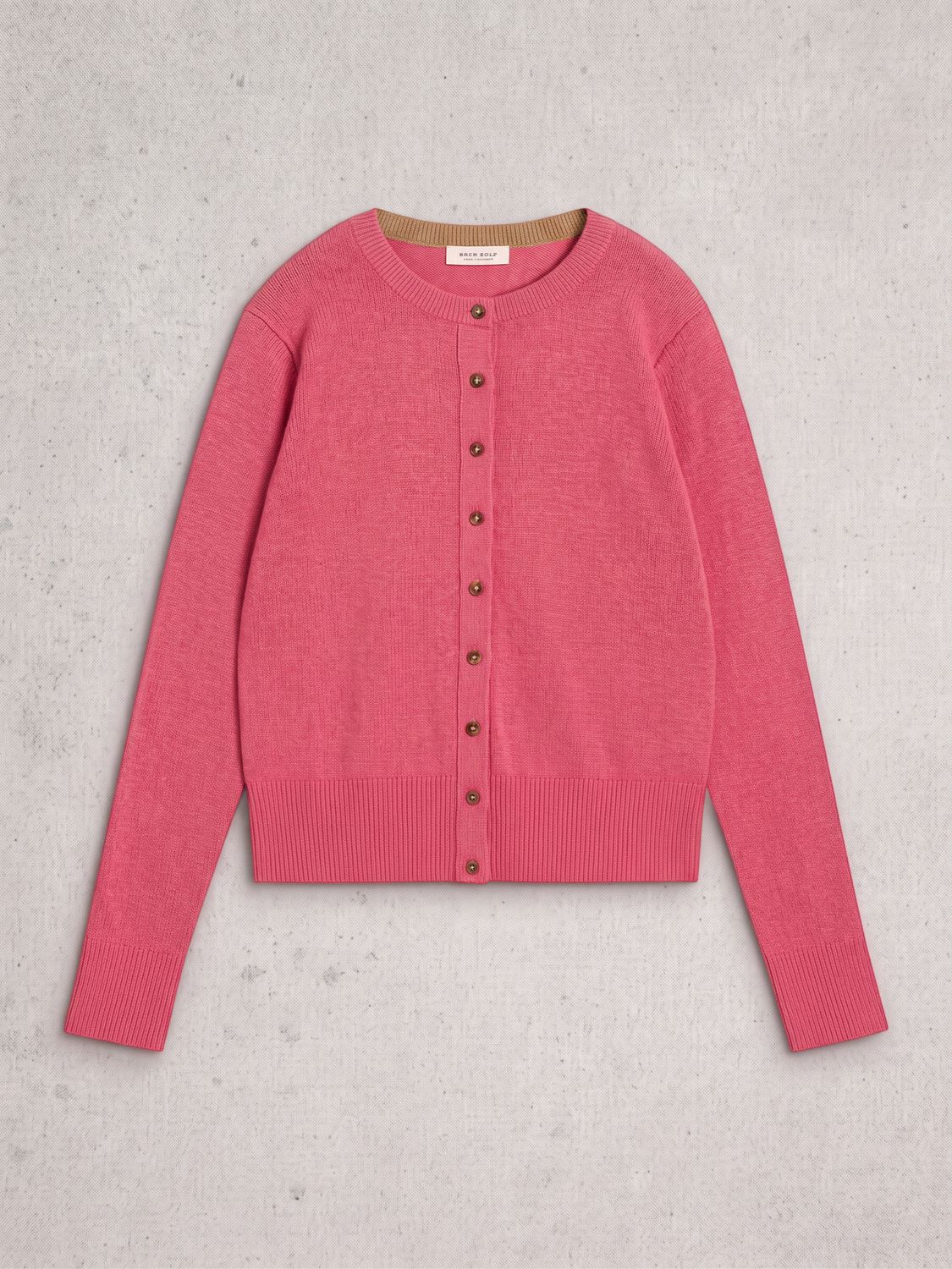 White Stuff Lois Cardi, Pink