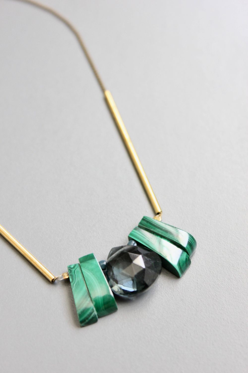 David Aubrey  London Blue Topaz Necklace