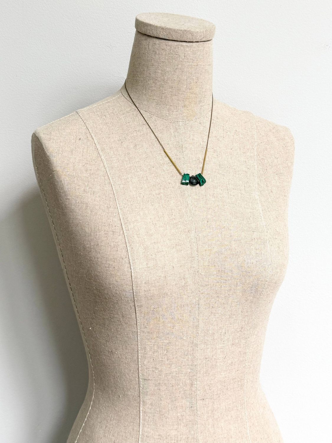 David Aubrey  London Blue Topaz Necklace