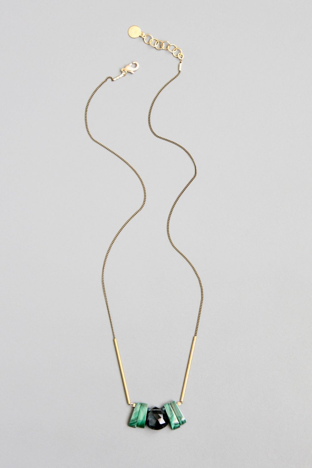 David Aubrey  London Blue Topaz Necklace