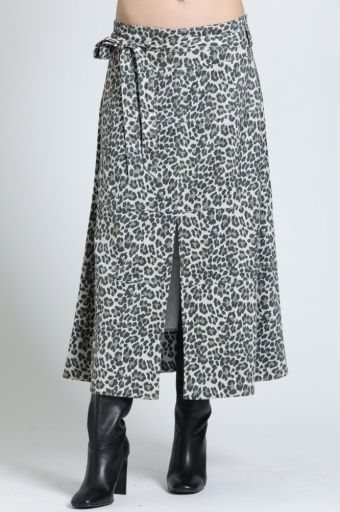 APNY Desert Leopard Skirt, Colour: DESERT LEOPARD, Size: 2