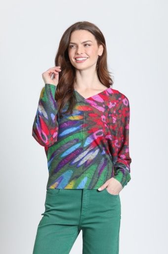 APNY Aurora V-Neck Pullover, Size: XS