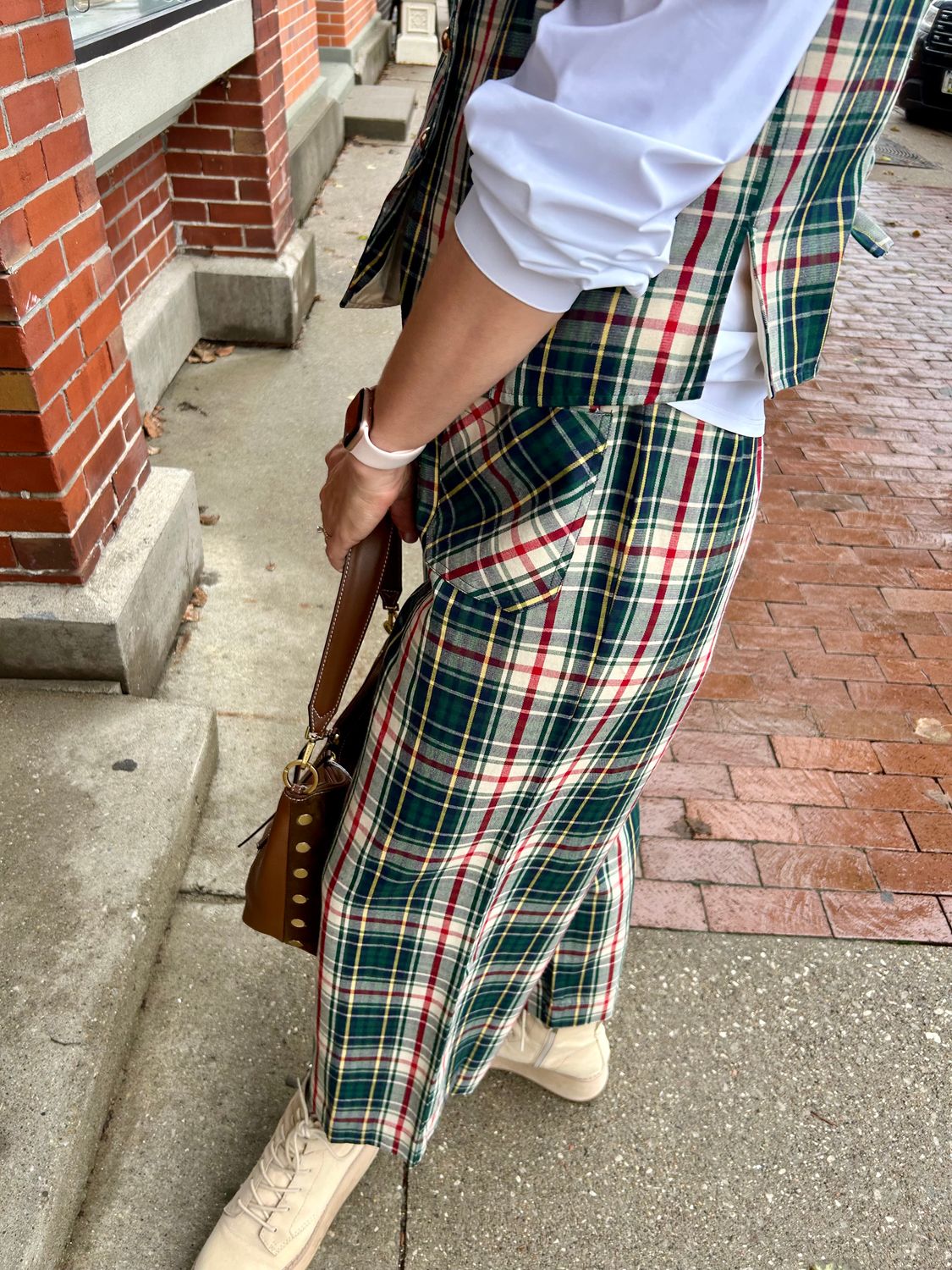 Ivy Jane Tartan Plaid Pant, Hunter