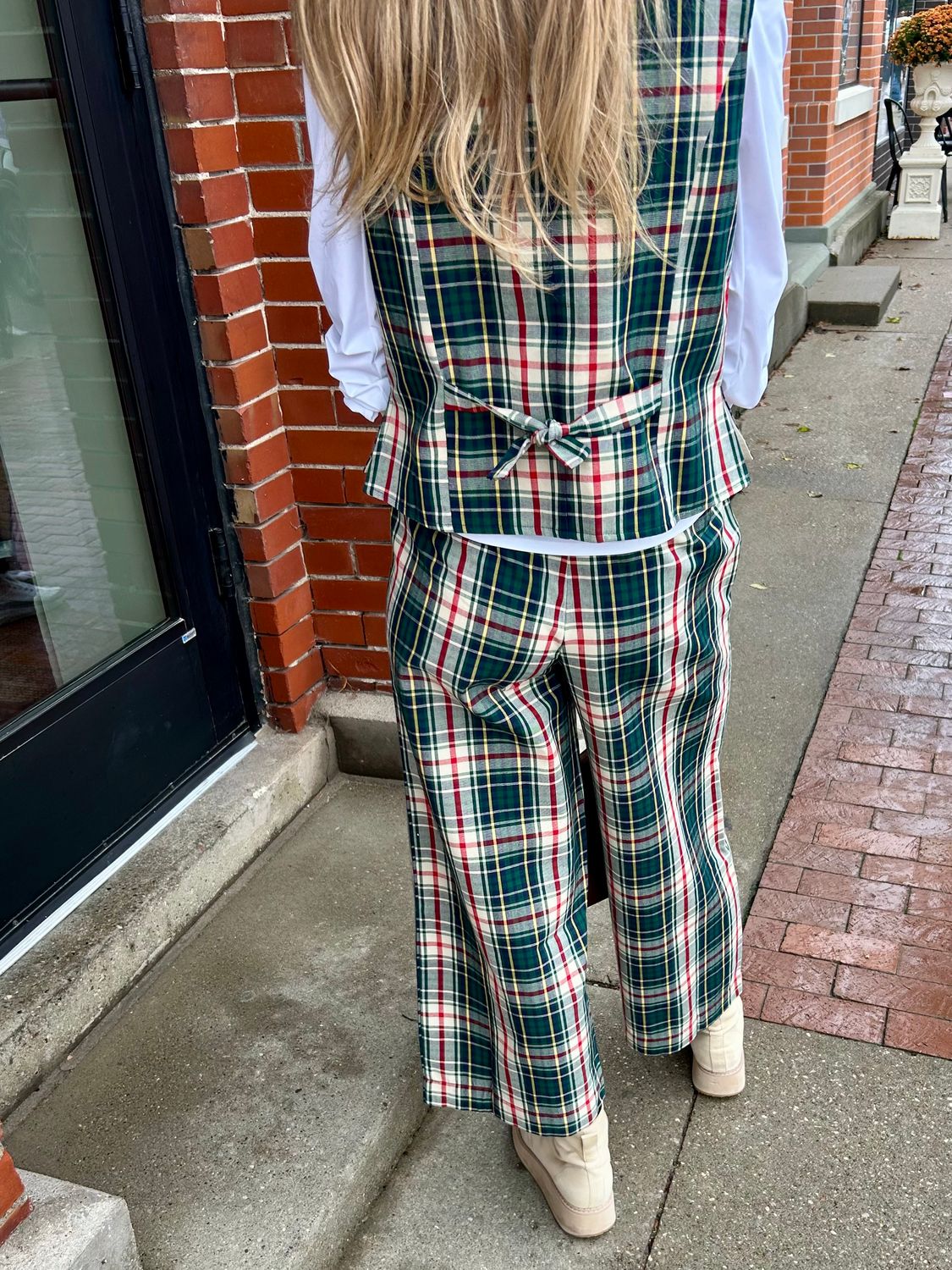 Ivy Jane Tartan Plaid Pant, Hunter