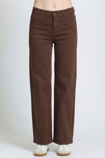 APNY Mini Boot Jean, Chocolate Brown, Size: 2