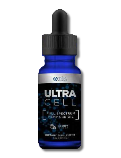Zilis UltraCell Full Spectrum Hemp Oil - Berry (30ml)
