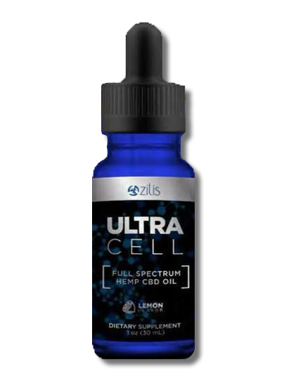 Zilis UltraCell Full Spectrum Hemp Oil - Lemon (30ml)