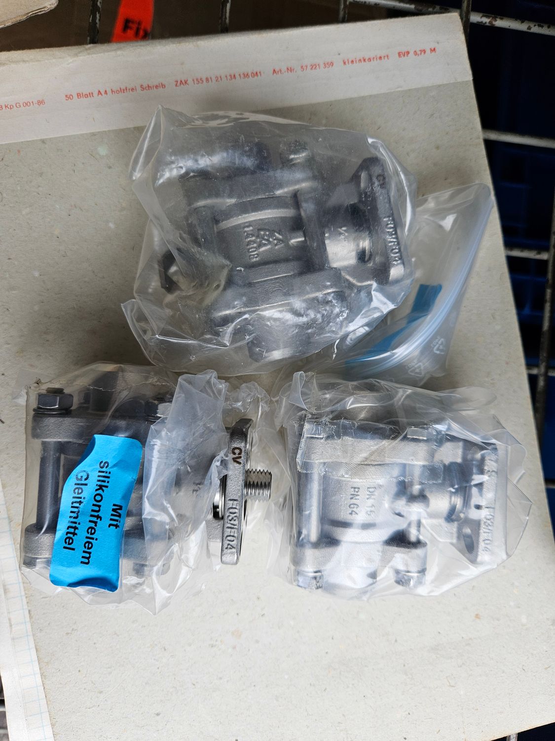 Kugelhahn DN15, PN64, 1.4408/ PTFE, Anwschweißende/ für pneu. Antrieb Kugelhahn DN15, PN64, 1.4408/ PTFE, Anwschweißende/ für pneu. Antrieb