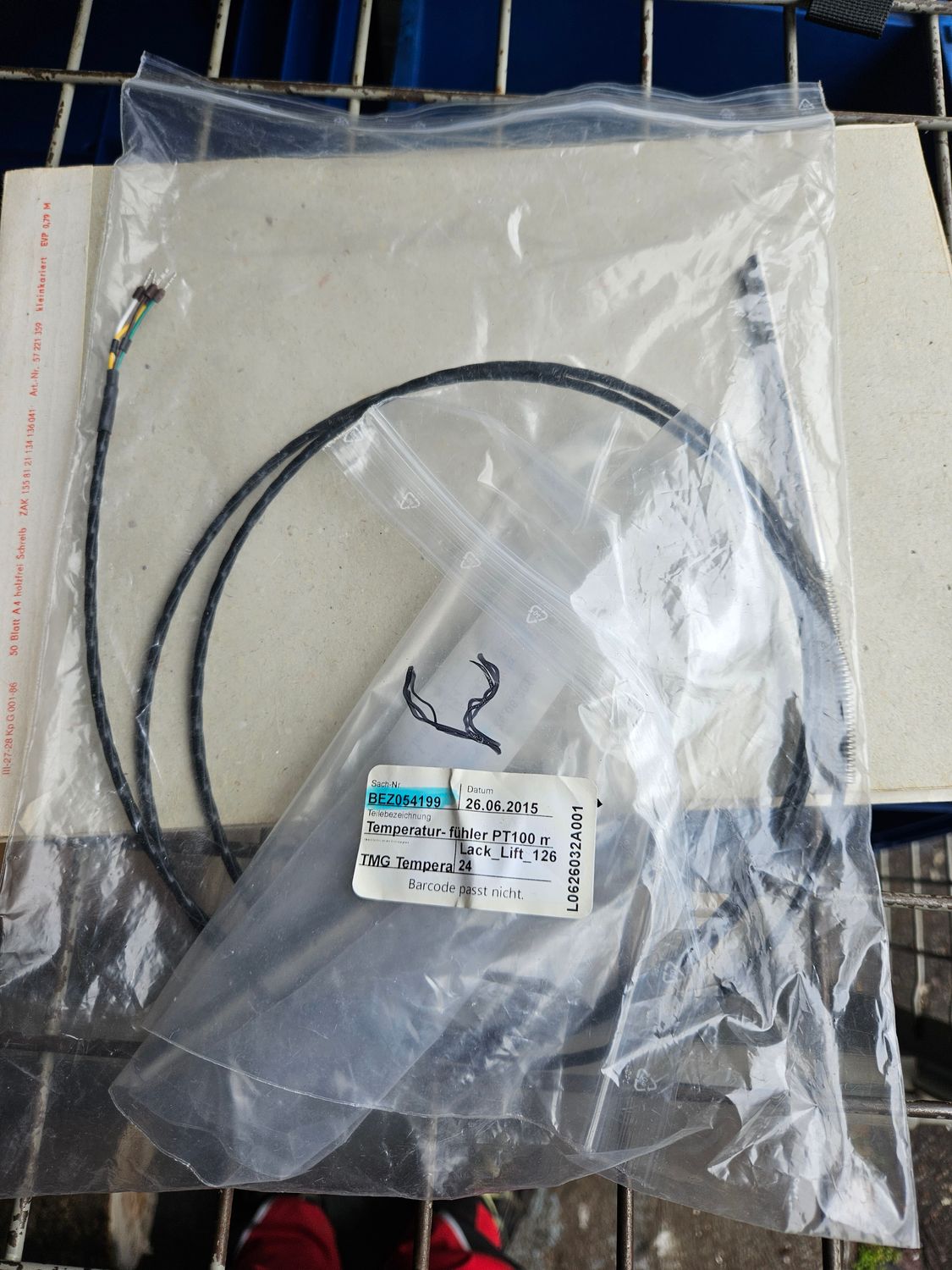 Widerstandsthermometer Pt100 TMG Typ WK 63.6-101386...