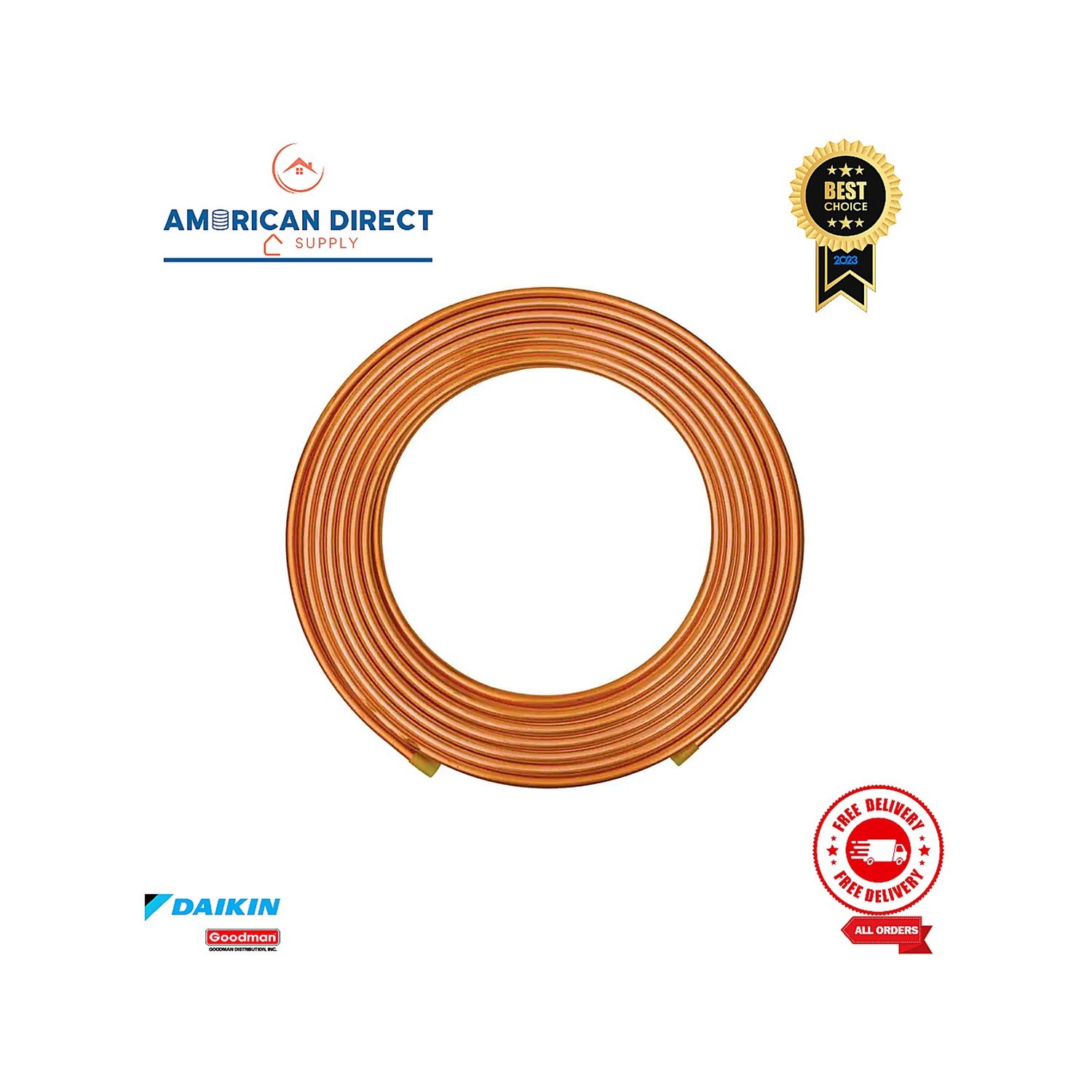 Copper 7/8" OD Soft- Per FT.
