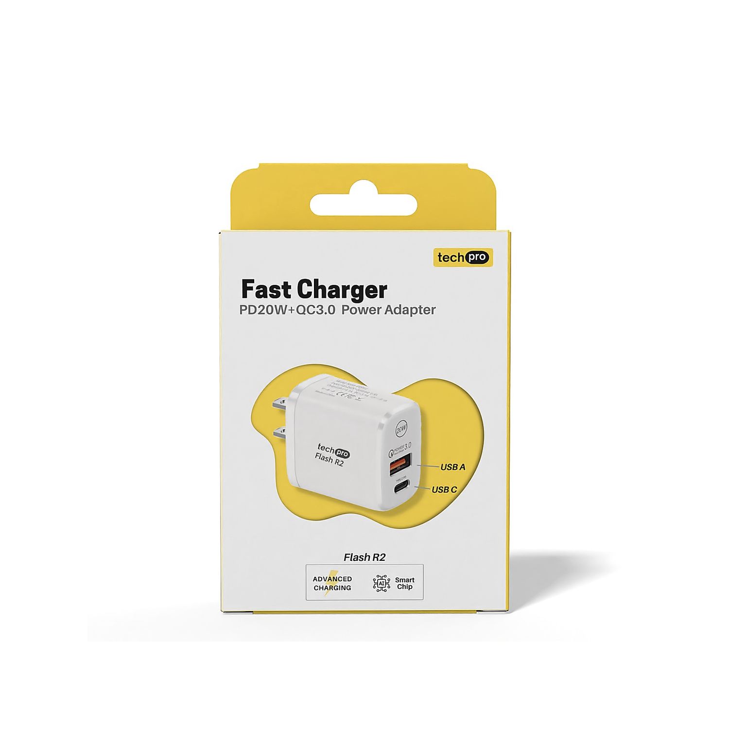 20W USB C + A Fast Wall Charger in Retail Box