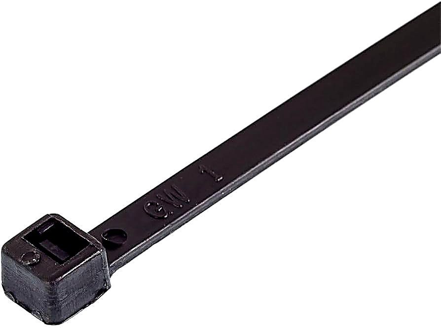 8" CABLE TIE BLACK 50 LB