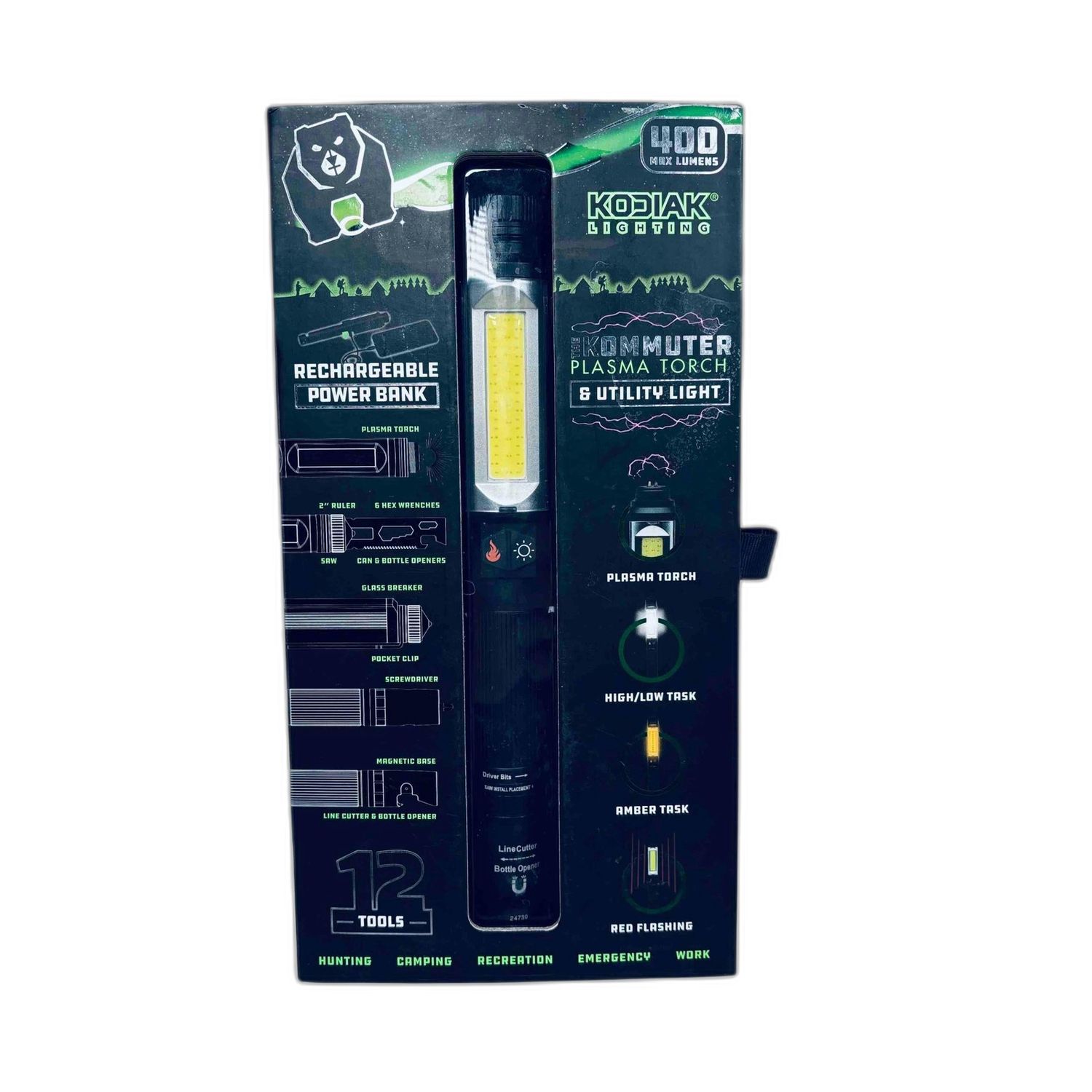 Kodiak Kommuter Plasma Torch and Utility Light Display