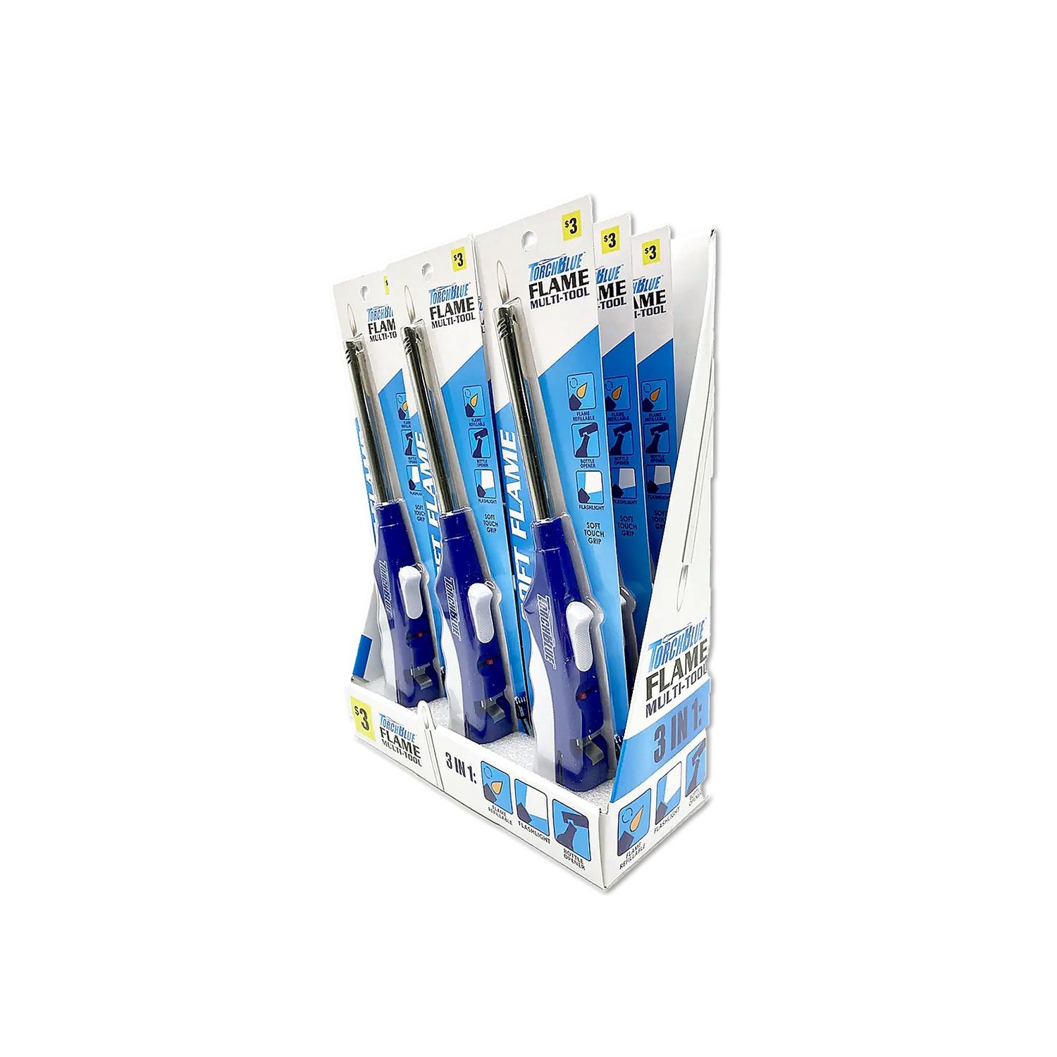 Torch Blue Utility Soft Flame Lighter