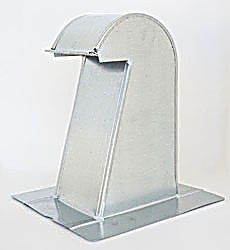 10 Galvanized Roof Vent Tall