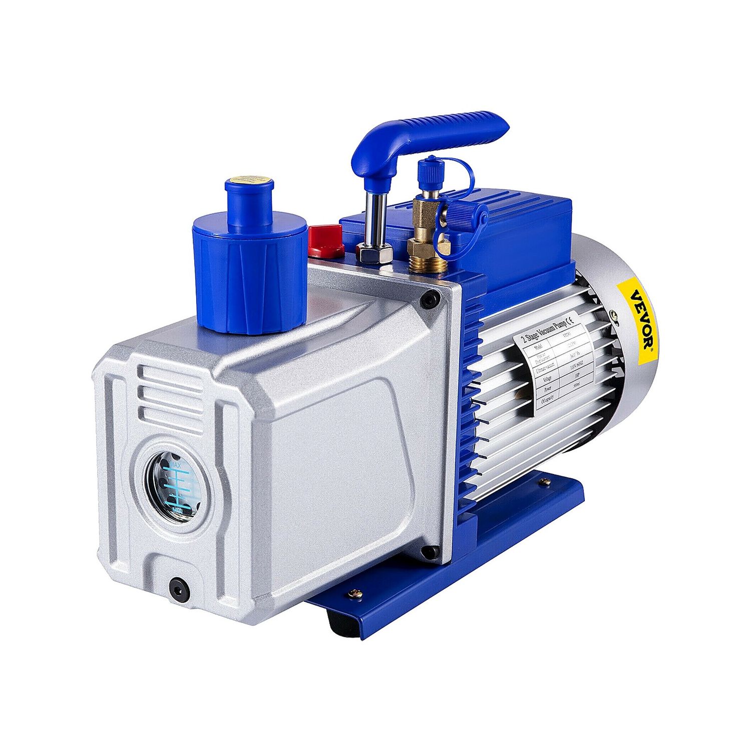 2 STAGE 10CFM 1 HP VACUUM PUMP A2L 115V/60HZ