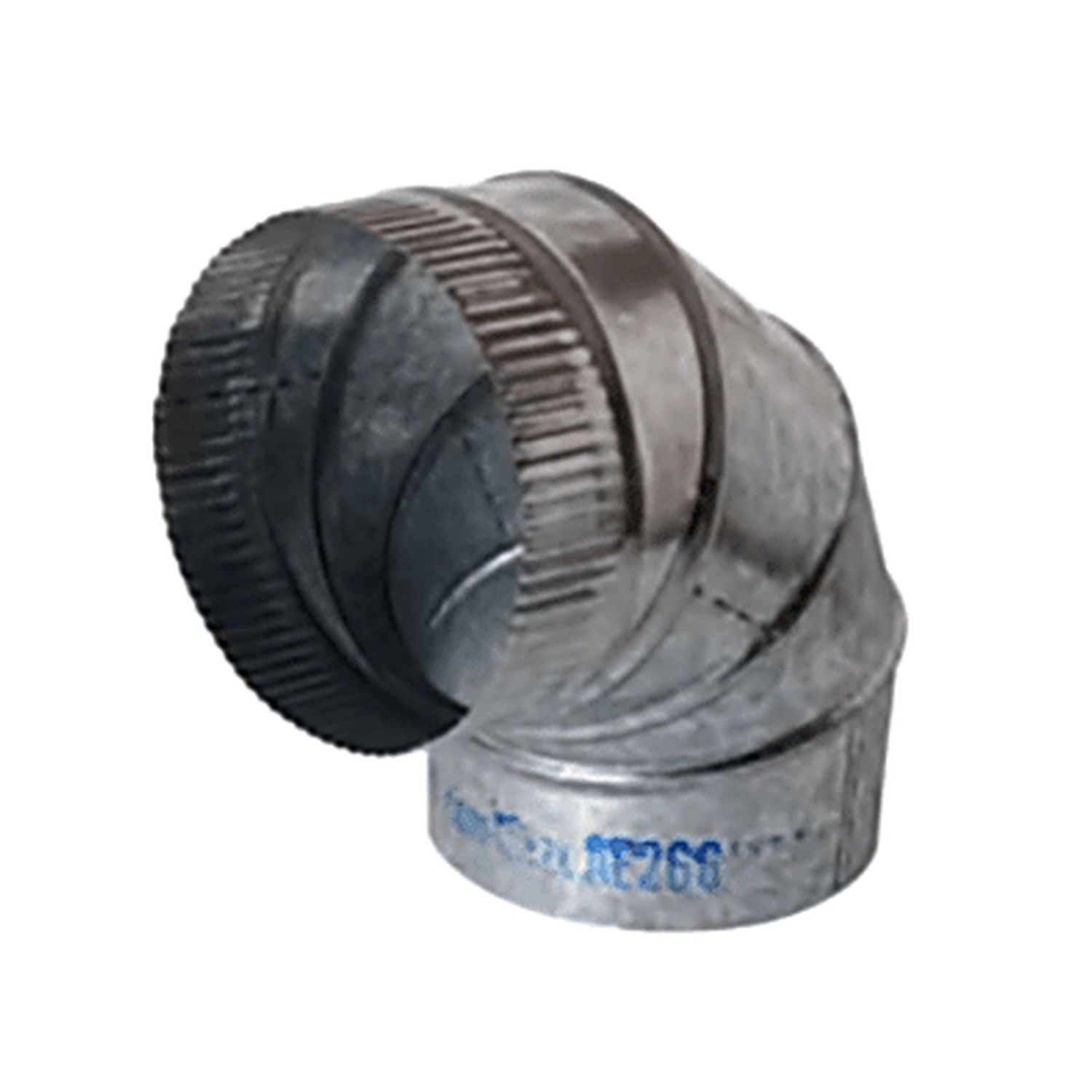 6" Adj Elbow 30 Ga