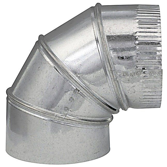 4"ADJ 90 ELBOW 30GA