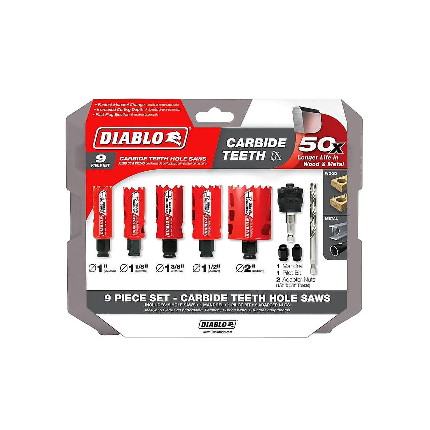 9" DIABLO CARBIDE GRIT (1PK)