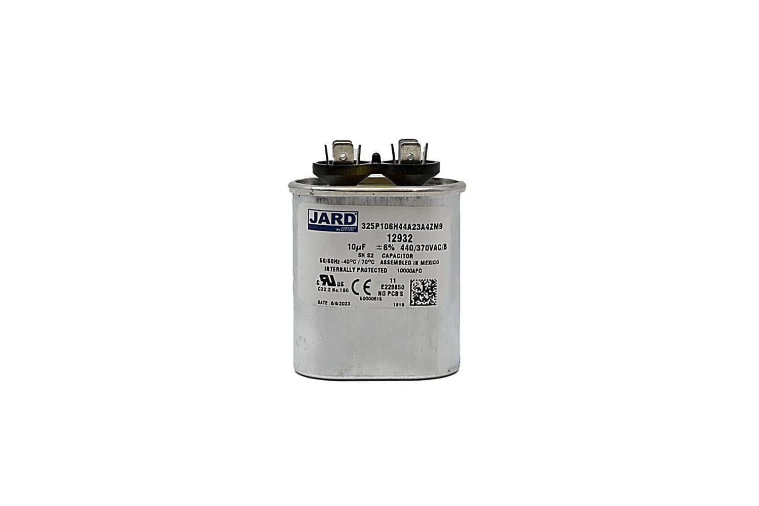 10 Mfd/440V Oval Capacitor