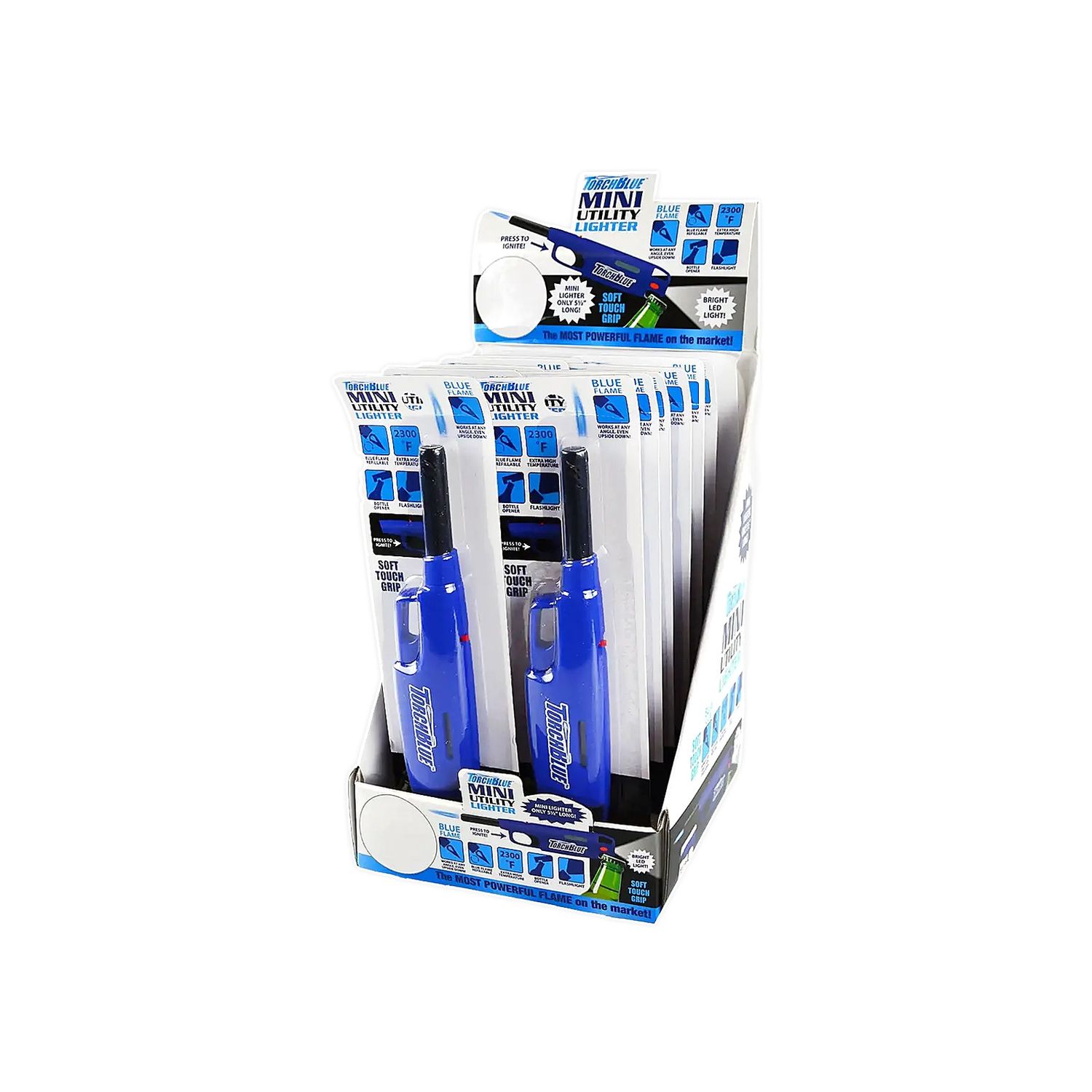Torch Blue Mini Utility Lighter LED