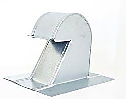 4" GAL RF VENT EX-TL W-CLR &amp; DMP