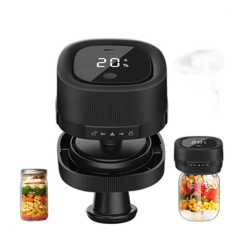 Alligbent Mason Jar Sealer - Premium Kit - USB Charging