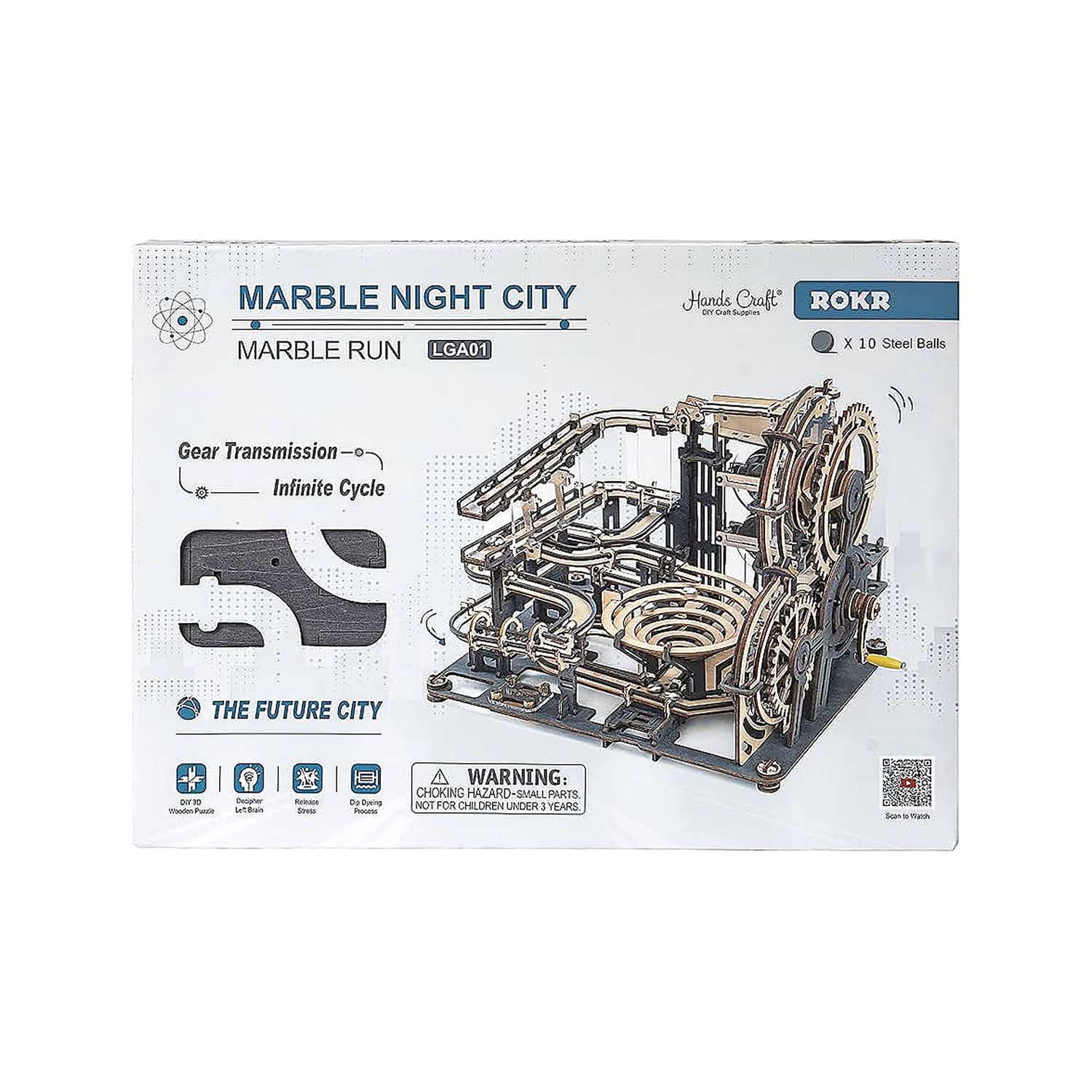 DIY Marble Run: Marble Night City