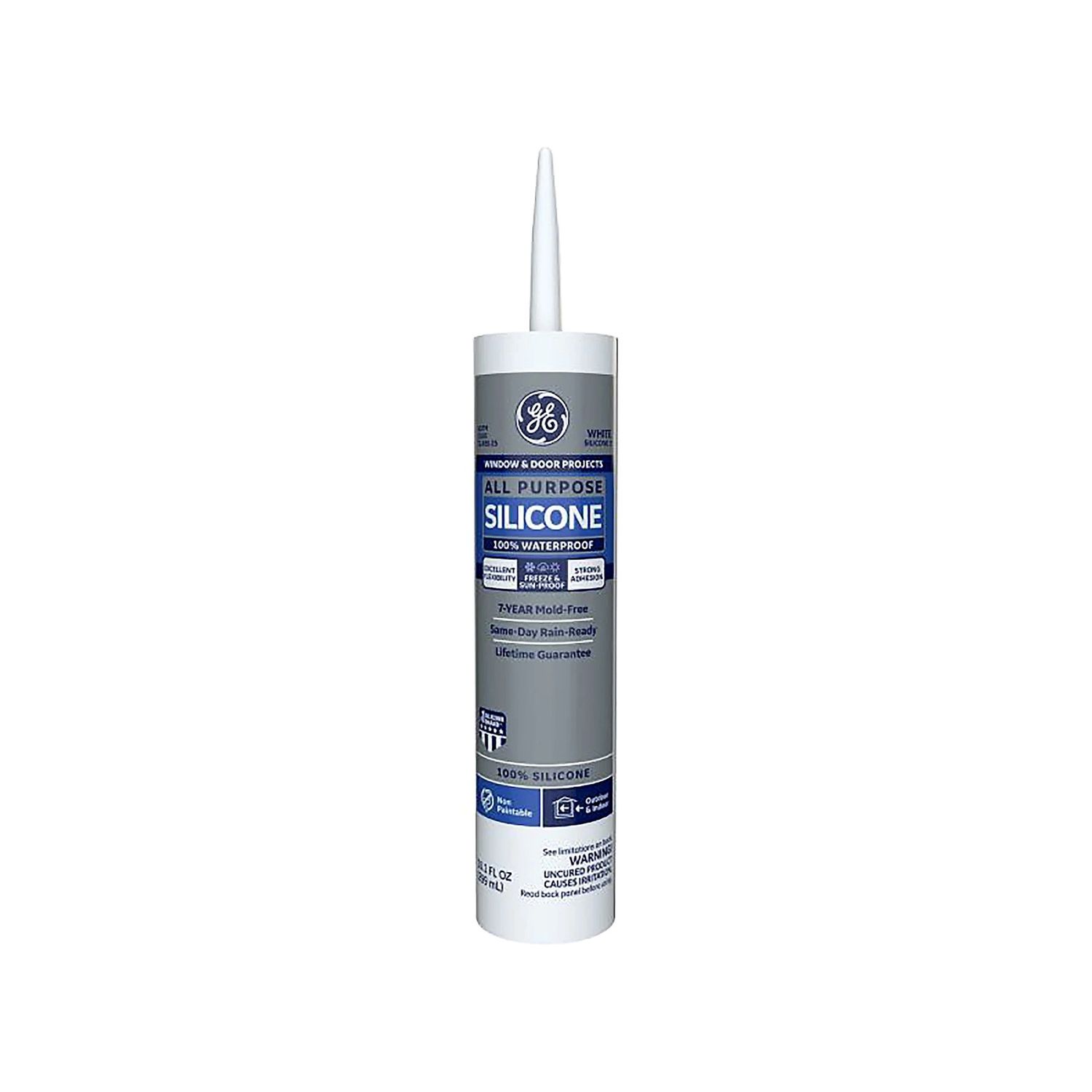 GE ALL PURPOSE SILICONE WHITE