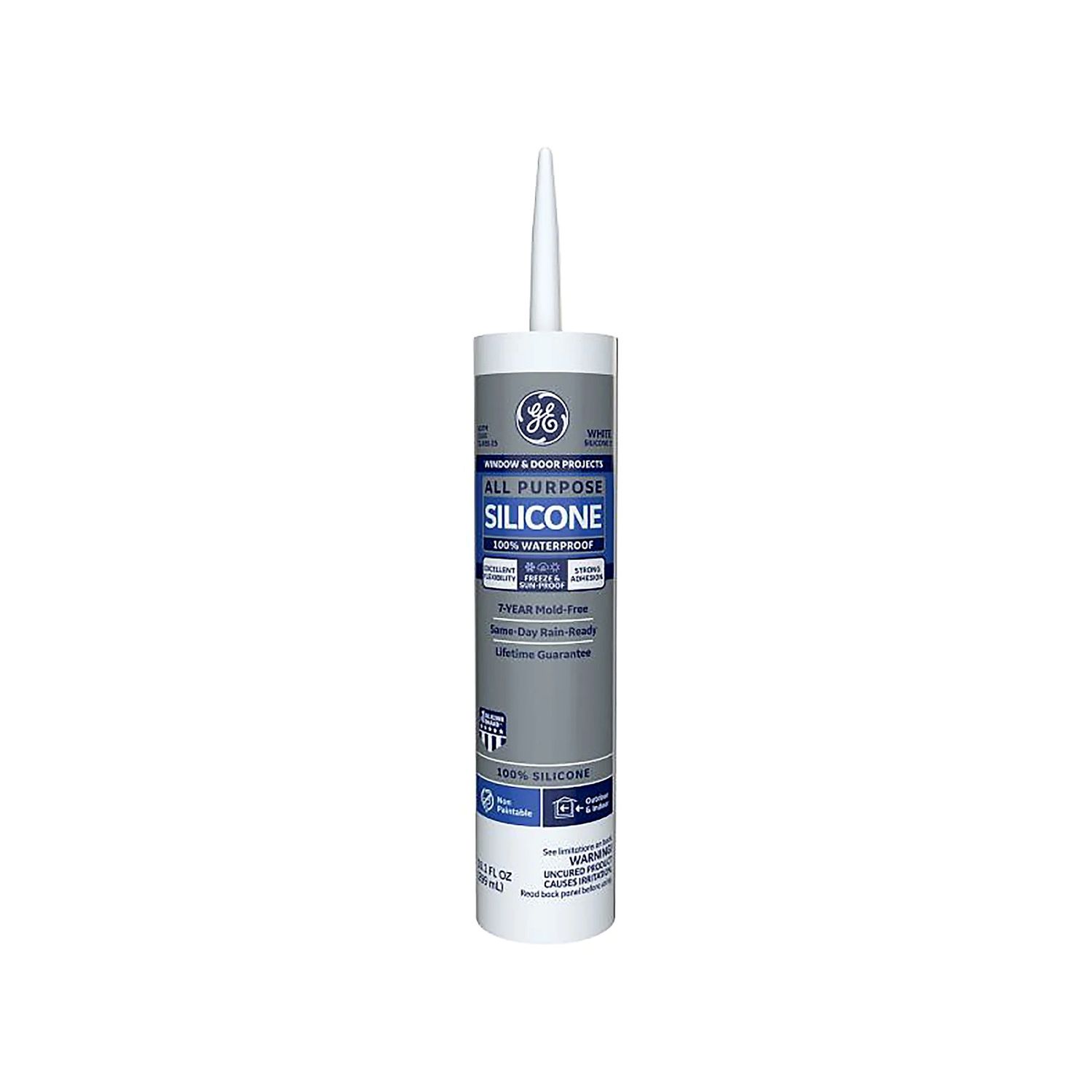 GE ALL PURPOSE SILICONE WHITE