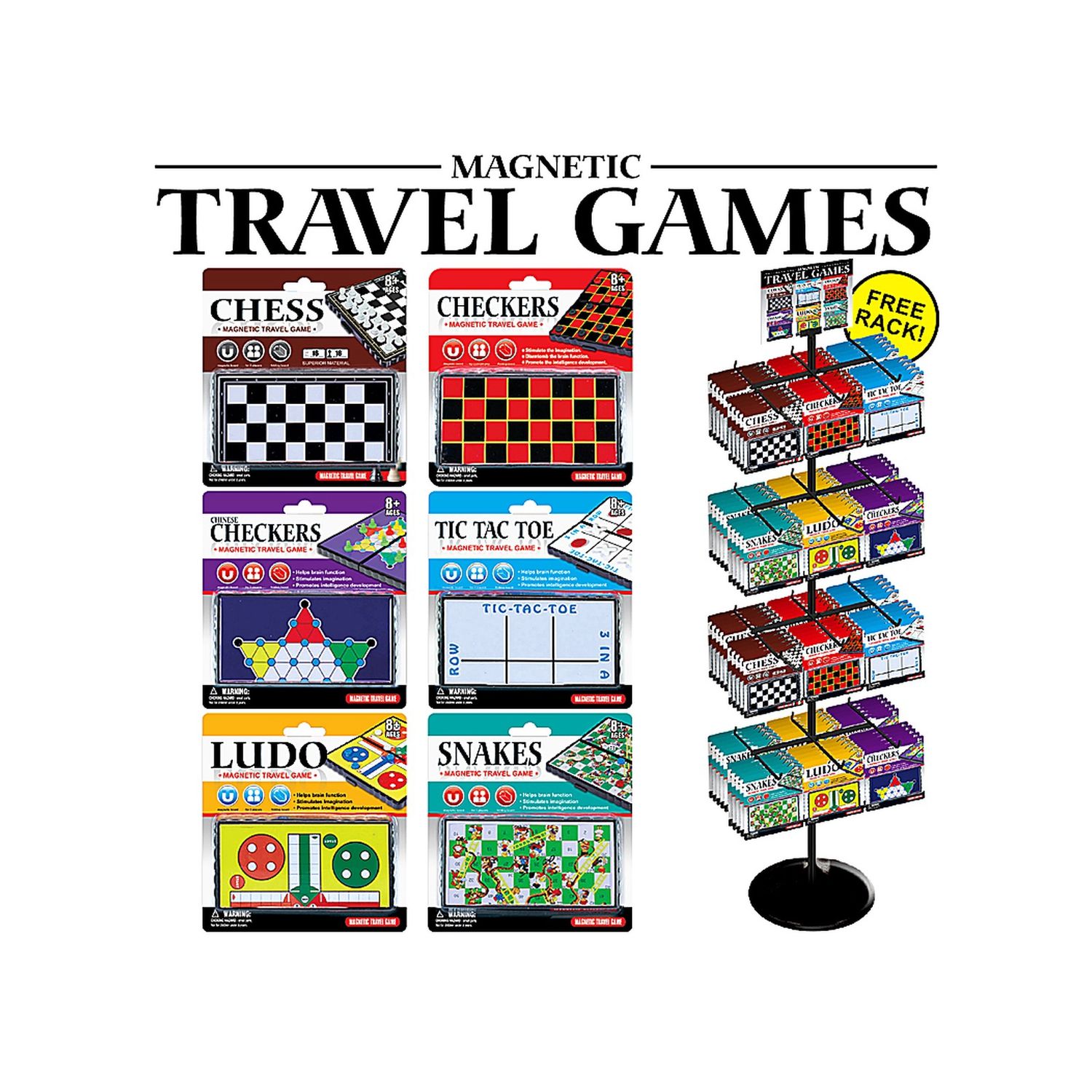 Magnetic Travel Games -