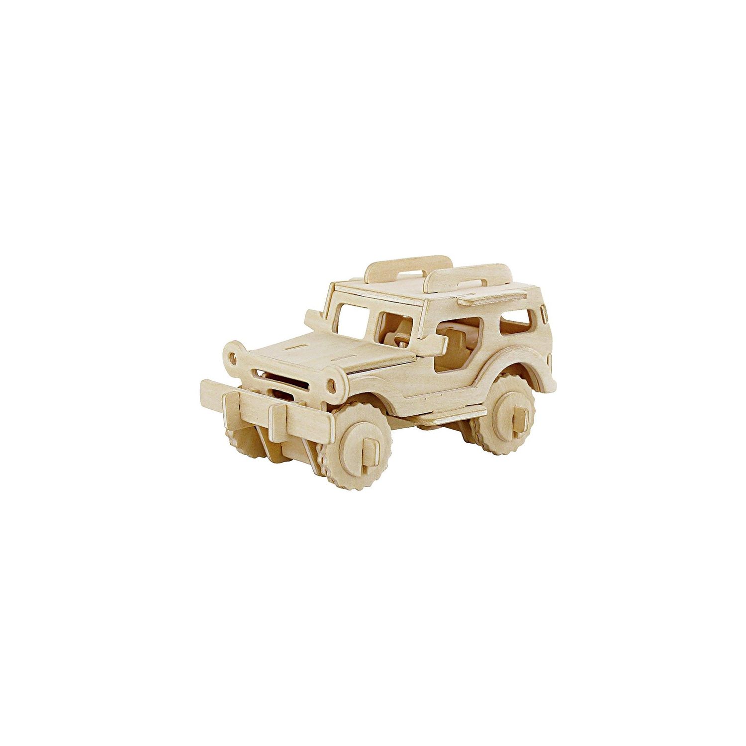 3D Wooden Puzzle: SUV