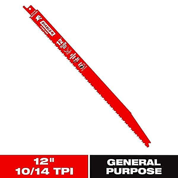 12" 10/14TH TPI BI-METAL REC