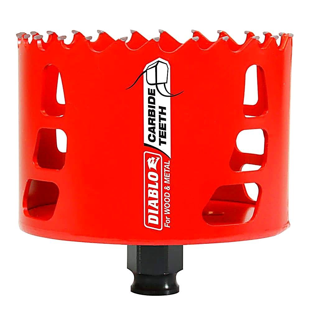 1/4" CARBIDE TIPPED HOLE SAW
