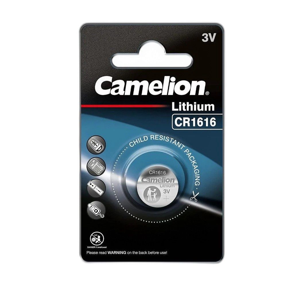 Camelion CR1616 3V Lithium Coin Cell Battery