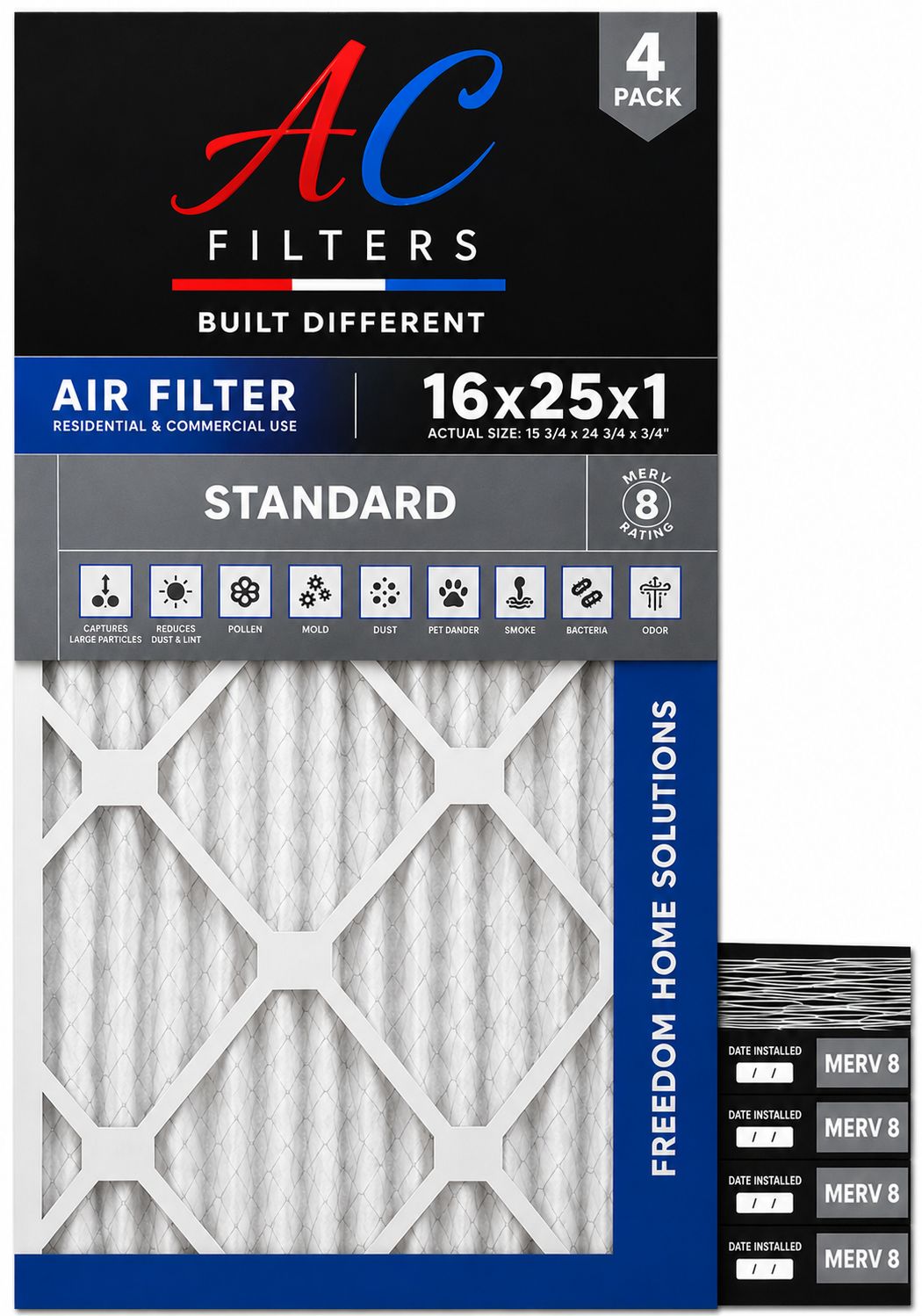 20X20X1 PLEAT MERV 8