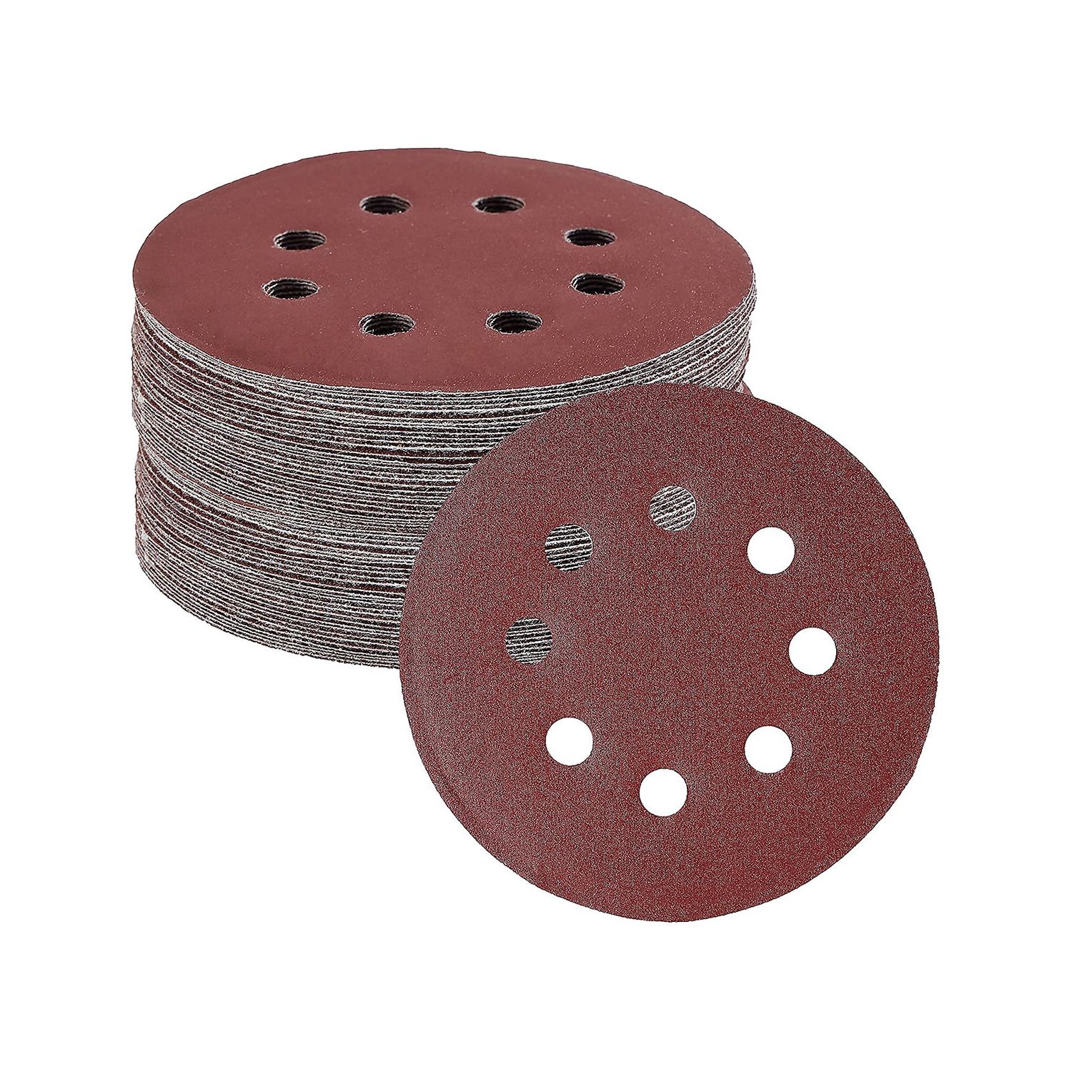 Sanding Discs 5 Inch 8 Hole, 30 Pack