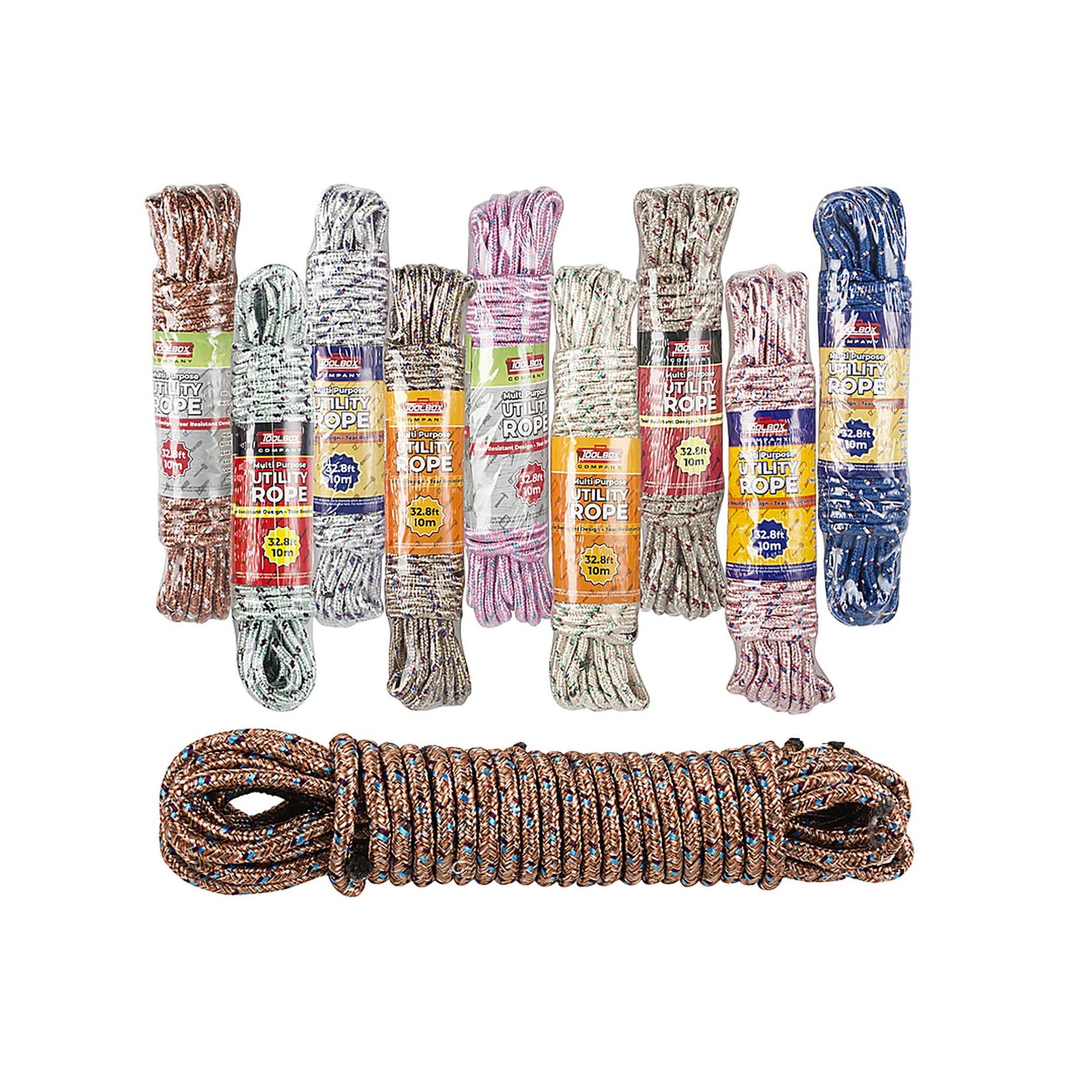 Utility Rope 32.8 ft Multicolor