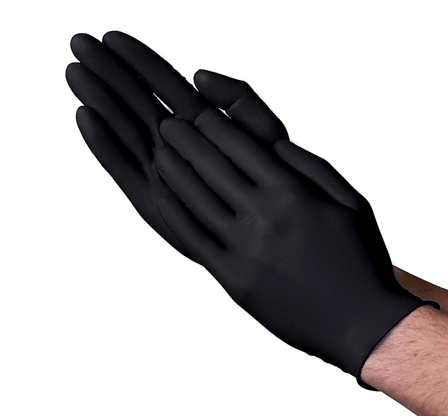 7mil NITRILE EXAM PF BLACK LG