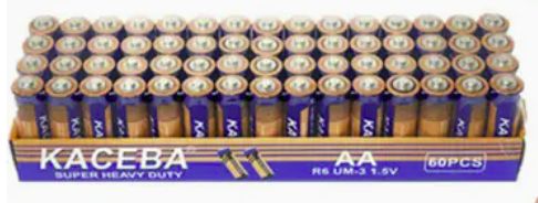 AA Batteries 4PK ORANGE