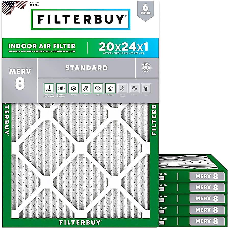 20x24x1 EXACT Pleat Merv 8