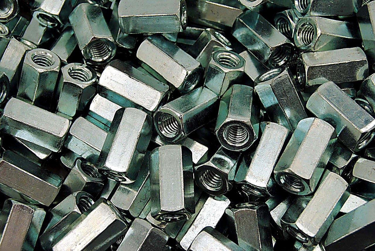 3/8-16 HEX COUPLING NUT