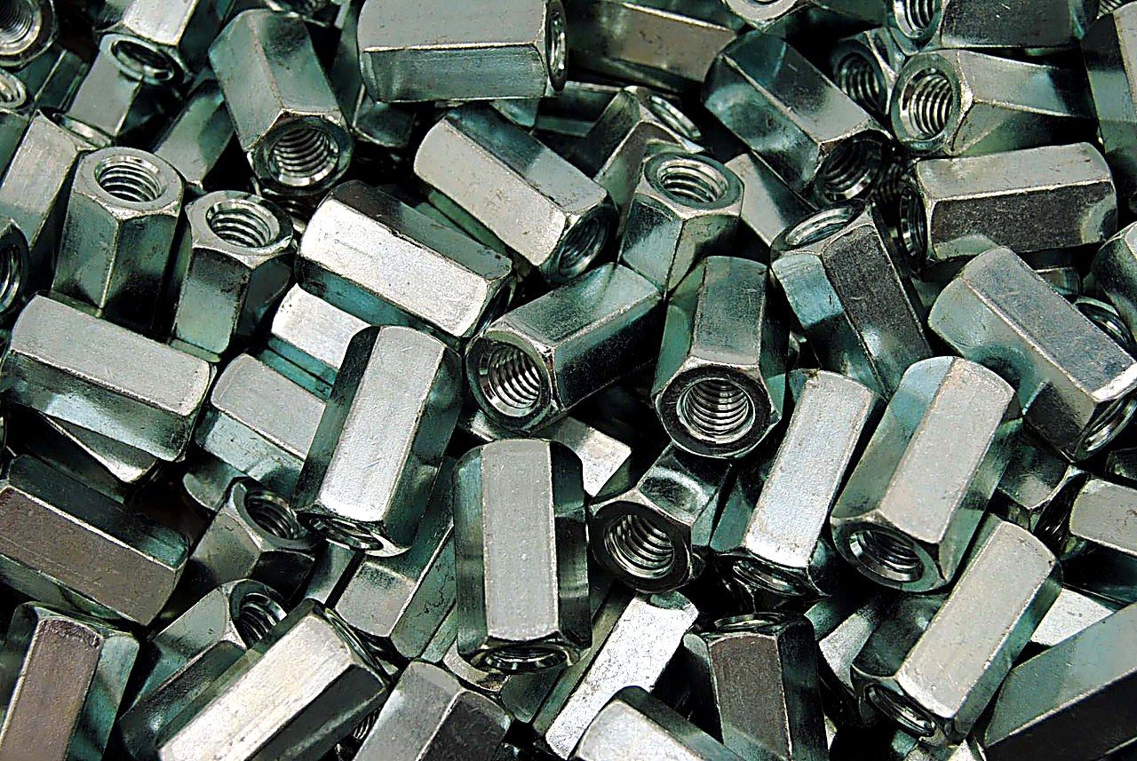 3/8-16 HEX COUPLING NUT