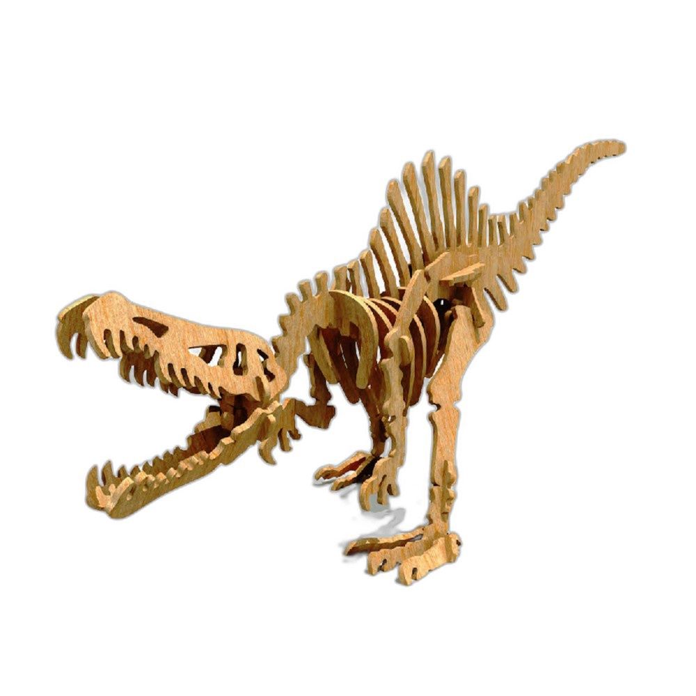 3D Wooden Puzzle: Spinosaurus