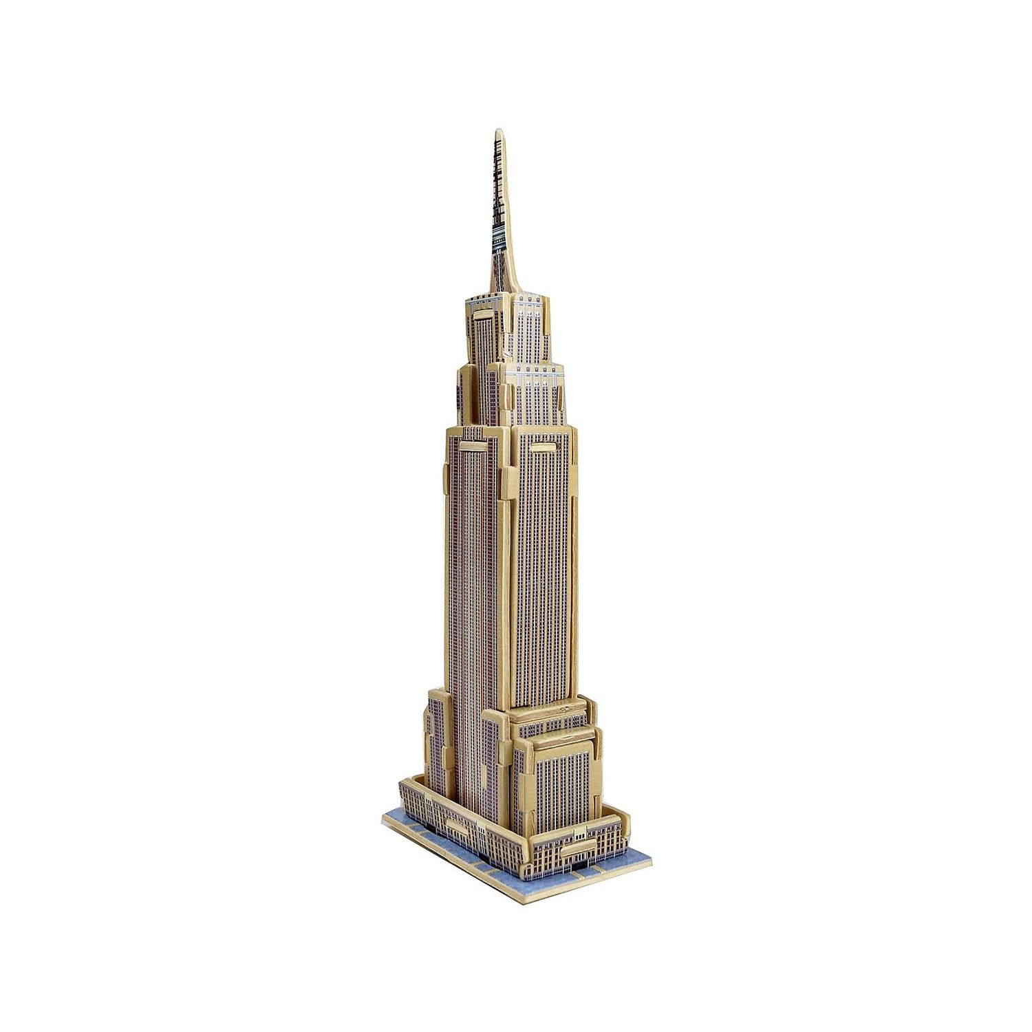 3D Wooden Puzzle: Empire State Building