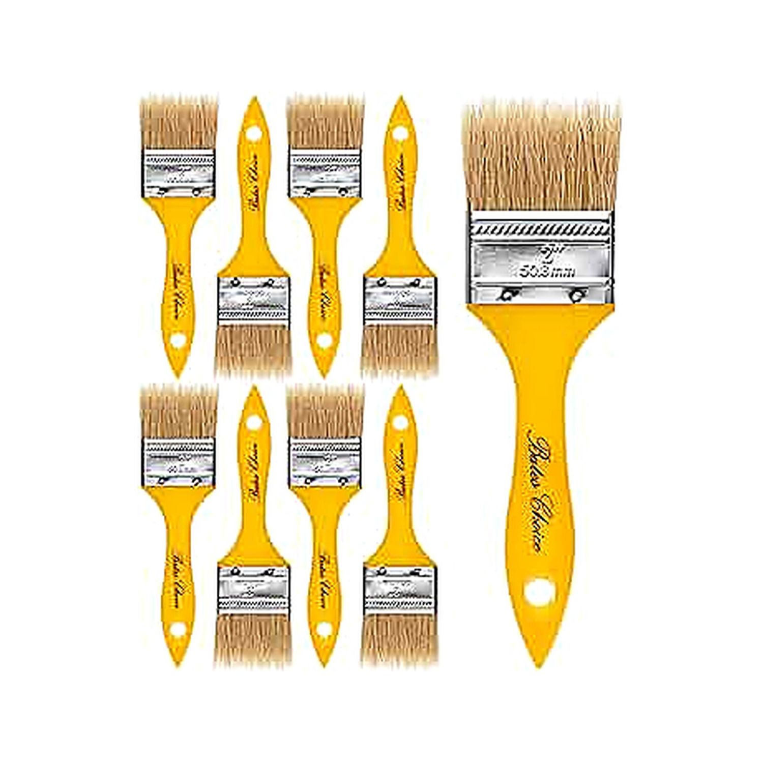 2 1/2" Flat Paint Brush