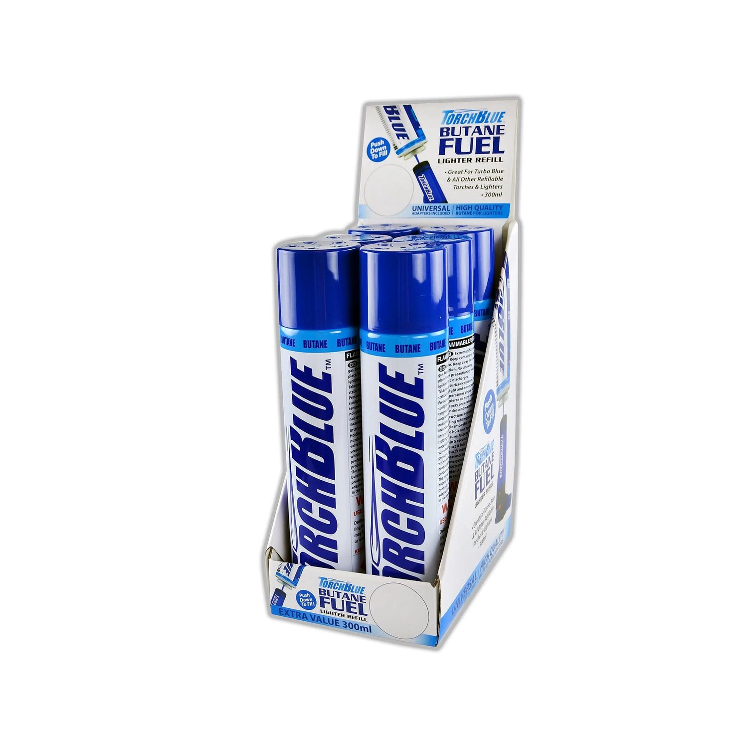 Torch Blue 300ML Butane Fuel